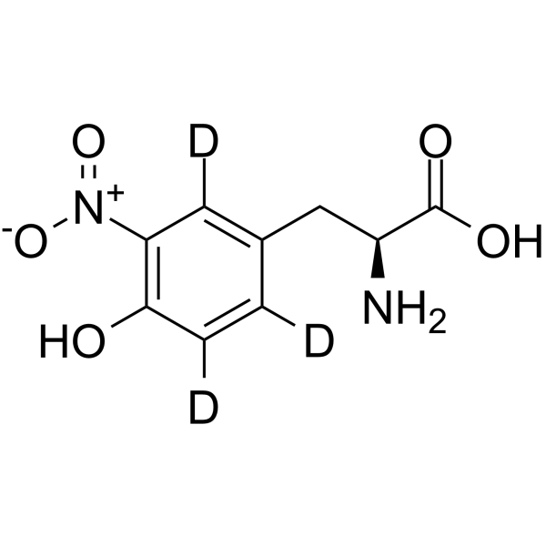 3-Nitro-L-tyrosine-d3 213386-10-8